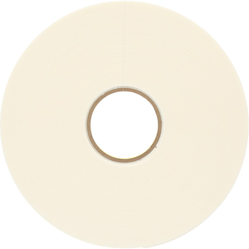 Double Coated Polyethylene Foam Tape 4466, 12.7 mm (1/2") W, 62 mils, Polyethylene - 3M 4466W-1/2X36