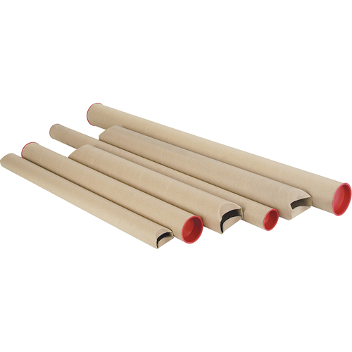 Tubes postaux Snap-Seal, Ronde, 2" la x 36" lo - Trend-Pak 2X36