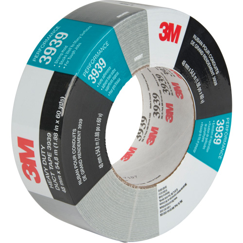 Ruban adh&eacute;sif 3939, 9 mils, Argent, 48 mm (2") x 55 m (180') - 3M 3939-2X60