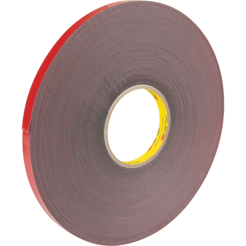 Ruban VHB, 32,9 m (108') lo x 12,7 mm (1/2") la, 40 mils, Acrylique - 3M 4611-1/2X36