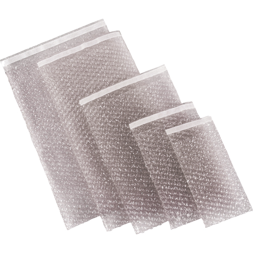 E-Z Seal Bubble Pouches, 4" W x 7.5" L - Polyair EZ4X7.5