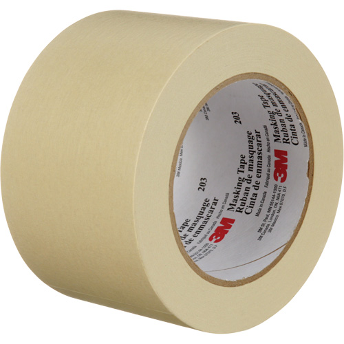 Rubans-cache Highland 203, 72 mm (3") x 55 m (180'), Beige - 3M 203-72X55