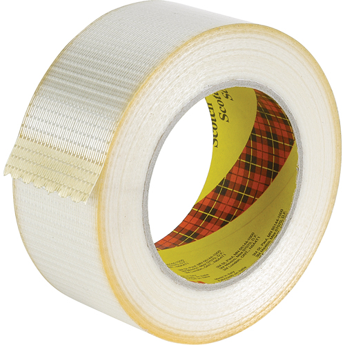 Scotch&reg; Bi-Directional Filament Tape 8959, 5.7 mils Thick, 72 mm (3") x 50 m (164')  - 3M 8959-75X50