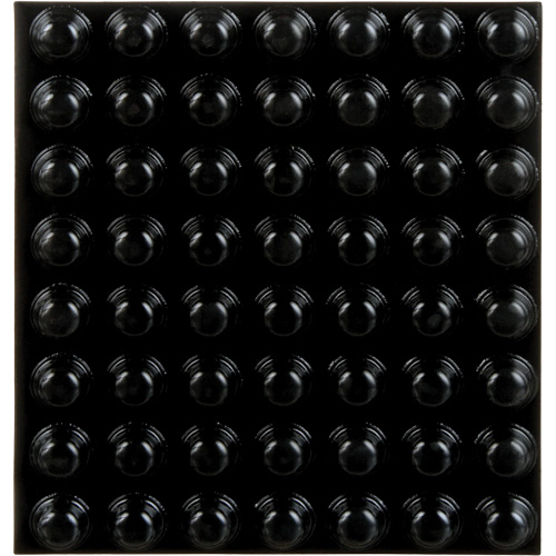 3M Bumpon Rubber Bumper - 3M SJ5003-BLK