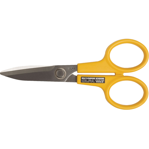 Stainless Steel Scissors , 7", Rings Handle - Olfa 9766