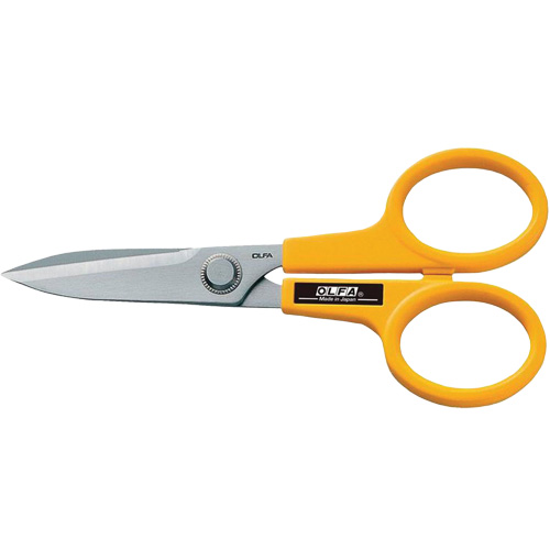 Stainless Steel Scissors , 5", Rings Handle - Olfa 9765