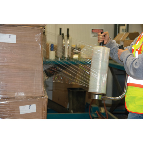 Stretch Wrap, Cast, 80 Gauge (20 micrometers), 18" x 1500' - KLETON 