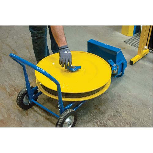 Distributeur de feuillards, Feuillard Polyester/Acier/Polypropyl&egrave;ne, Dia de noyau 16"/8", largeur de rouleau 3"/8"/6" - KLETON 