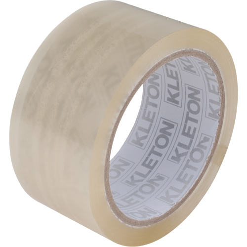 Box Sealing Tape, Hot Melt Adhesive, 1.6 mils, 48 mm (2") x 66 m (216') - KLETON 