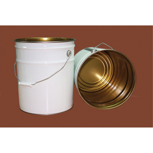 Pail with Lid, Metal, 20 L -  