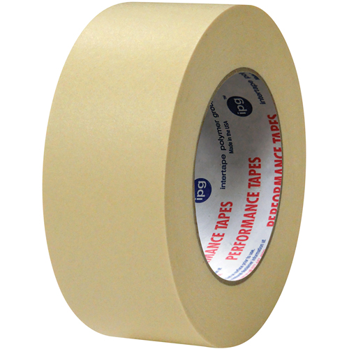 High Temp Premium Paper Masking Tapes, 48 mm (2") x 55 m (180'), Beige - IPG PG21..181
