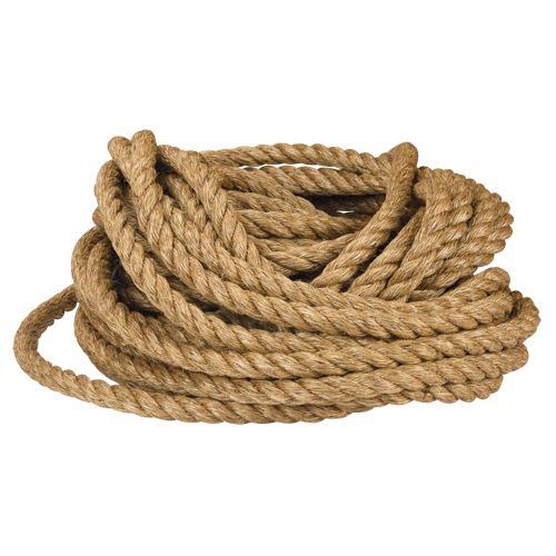 Corde &agrave; trois fils, 135', Manille - Barry & Boulerice D1M001/135