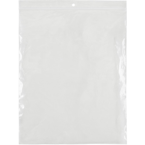 Sacs en poly, Refermable, 10" x 8", 4 mils - KLETON 