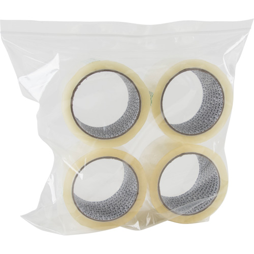 Sacs en poly, Refermable, 12" x 12", 2 mils - KLETON 