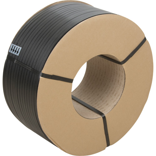 Strapping, Polypropylene, 1/2" W x 7200' L, Black, Manual Grade - KLETON 