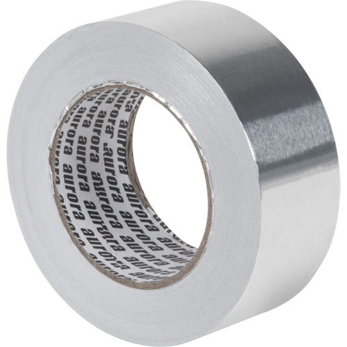 Aluminum Foil Tape, 1.5 mils Thick, 48 mm (1-7/8") x 45.7 m (150') - Aurora Tools 