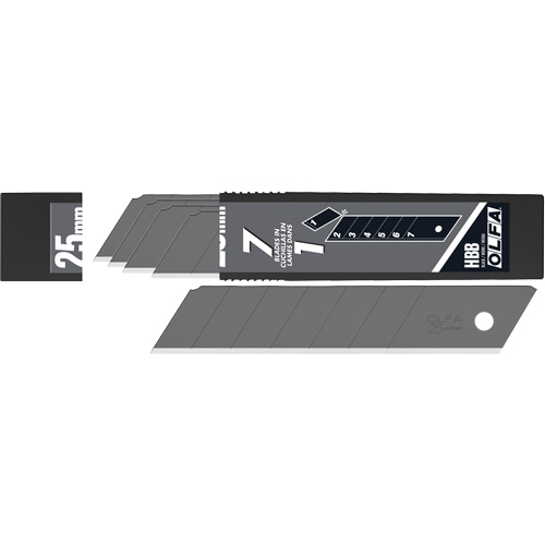 Ultra-Sharp Black Replacement Blades, Snap-Off Style - Olfa 1125383