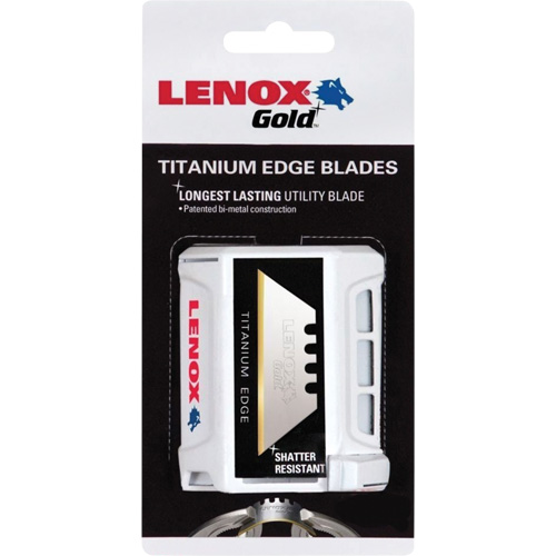 Lames de couteau utilitaire Lenox Gold, Style Simple - Lenox 20352GOLD100D