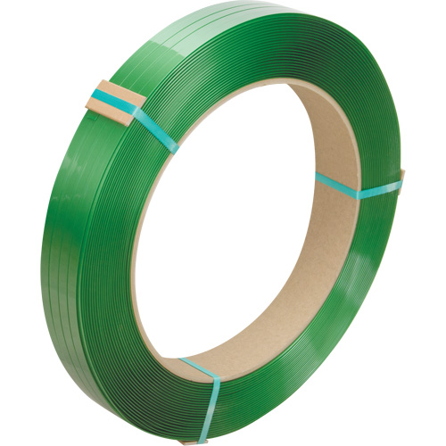 Feuillard, Polyester, 1/2" la x 3380' lo, Vert, Calibre Manuel - KLETON 