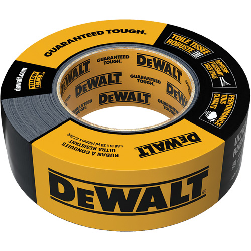 Ultra-Tough Duct Tape, Black, 48 mm (2") x 27.4 m (90') - DEWALT 99081