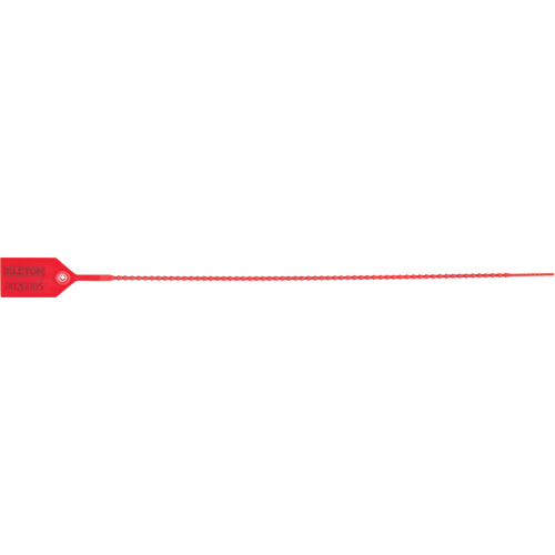 Standard-Duty Security Seal, 15", Plastic, Plastic Seal - KLETON 
