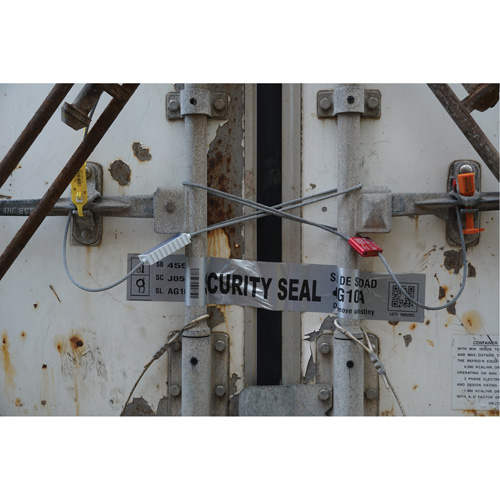 High Security Security Seal, 12", Metal, Cable Seal - KLETON 