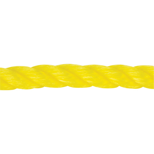 1/2" Braided Yellow Rope, Polypropylene, 335' - KLETON 