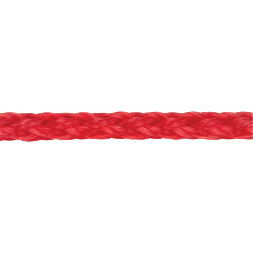 Braided Red Rope, Polypropylene, 500' - KLETON 