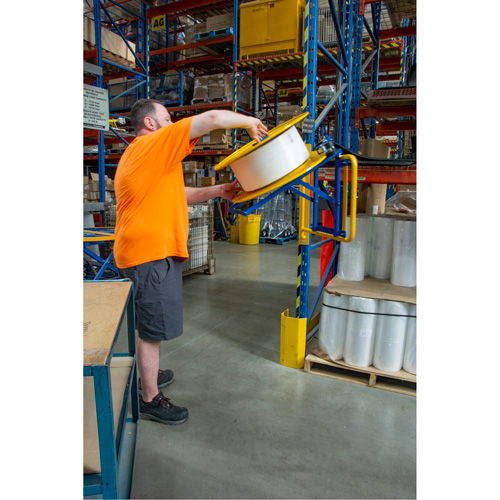 Strapping Dispenser, Polyester/Steel/Polypropylene Straps, 16"/8" Core Dia., 3"/8"/6" Roll Width - KLETON 