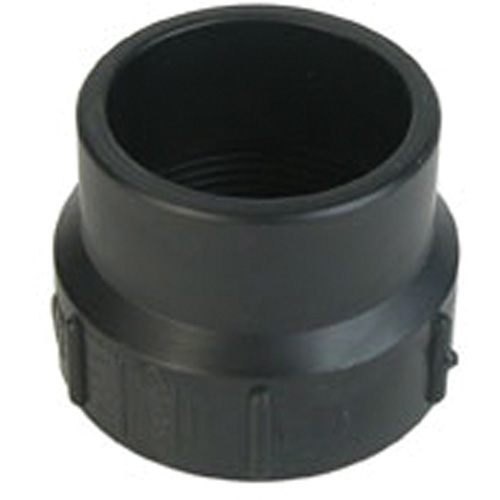 Cleanout Adapter, Spigot x FPT, 6" Dia., Plastic - Bow Plumbing 601492