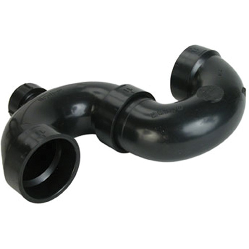 "S" Siphon, 1-1/4" Dia., Plastic - Bow Plumbing 602474