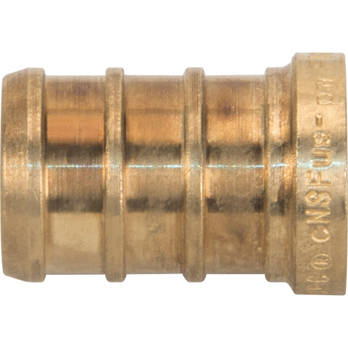 Capuchon de tuyau sans plomb, Tuyau, 1/2" dia., Laiton - Bow Plumbing 524611