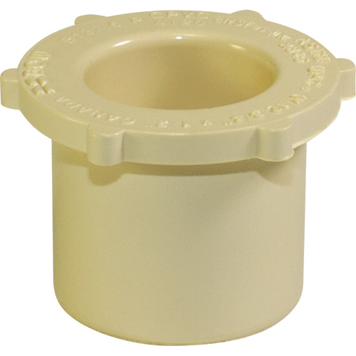 Flowguard Gold&reg; Pipe Bushing, 3/4" x 1/2", Spigot x Hub, CPVC - Bow Plumbing 520213