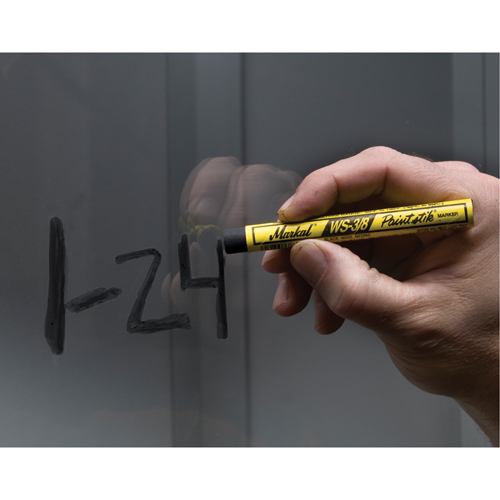 B&acirc;ton de peinture WS-3/8 Paintstik, B&acirc;ton plein, Noir - Markal 082423