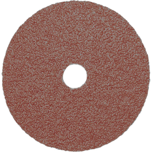 Disque de ponçage en fibre de r&eacute;sine, Oxyde d'aluminium, 36, 7" Dia x 7/8" Arbre - JET 502443