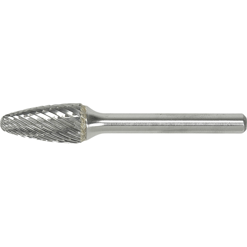 Solid Carbide Burr, SF-13, 1/2" Dia., 3/4" Depth of Cut - Clarkson Osborn SC90075
