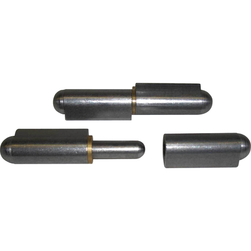Charni&egrave;re &agrave; souder avec rondelles, 5/16" dia. x 3-3/16" lo, Aluminium a/goupille fixe en acier inoxydable - Intercon BH-A-970-ALU-080