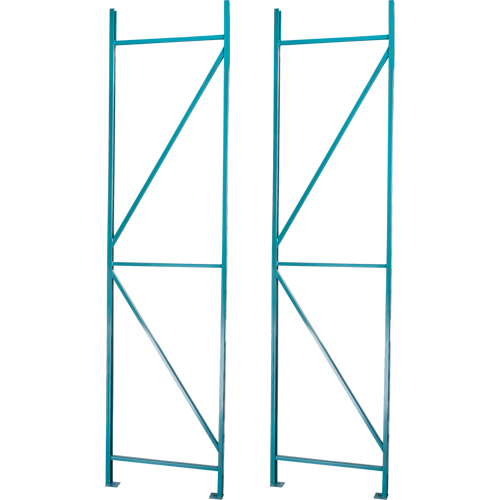 Rayonnage &agrave; Longue Port&eacute;e Pronto - Montant D'Extr&eacute;mit&eacute;, 48" p x 144" h, Capacit&eacute; 8000 lb - Centennial CUP1248