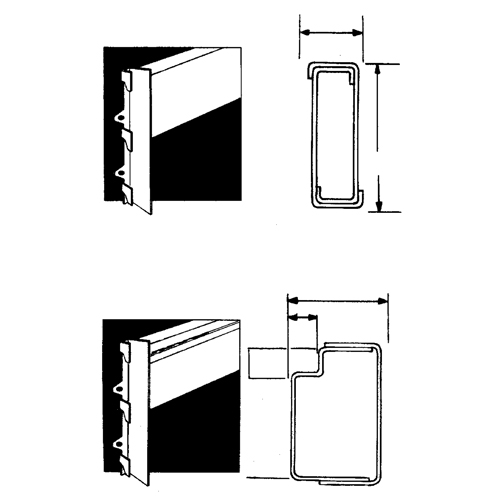 Centennial Medium Duty Uprights, 24" D x 72" H - Centennial CUM624