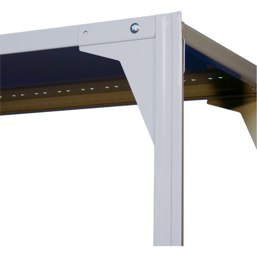 Gousset pour rayonnage enclenchable Interlok - Metalware 