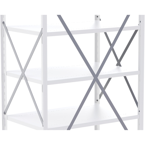 Interlok Boltless Shelving Side Braces - Metalware 