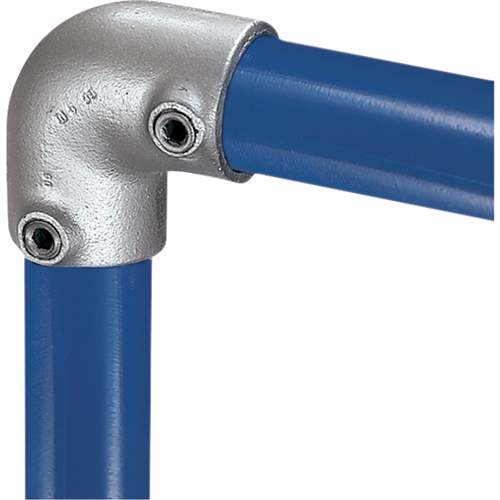 90° Elbow Structural Tube Clamp, 0.84" - Kee Klamp 15-4