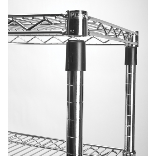 Push Cart, Chrome Plated, 36" x 60" x 14", 800 lbs. Capacity - KLETON 