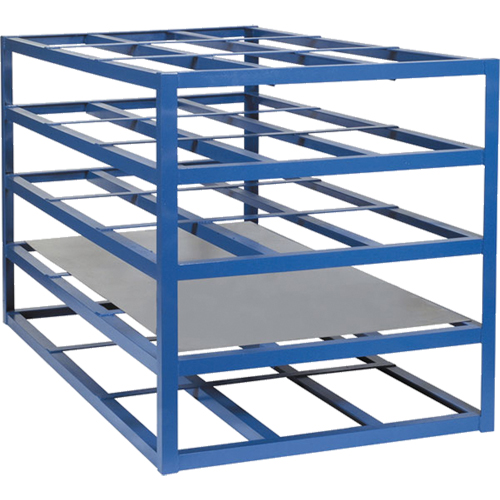 Horizontal Sheet Racks, 103" W x 55" D x 48" H, 2000 lbs. Capacity - KLETON 