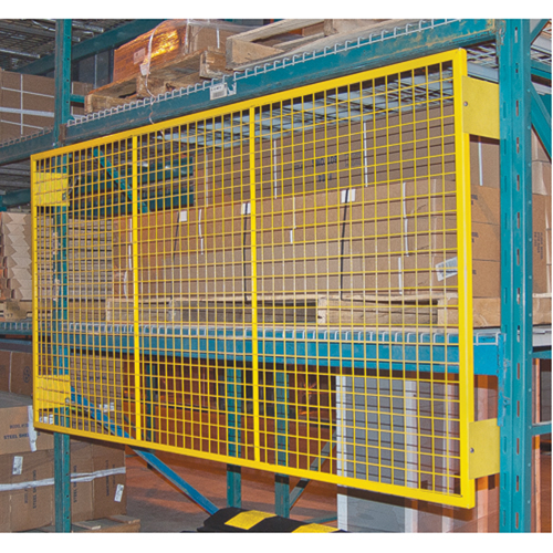 Pallet Back Rack Guards, 132" W x 48" H, 6" Brackets - KLETON 