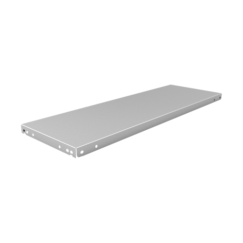 Tablette &agrave; corni&egrave;re perfor&eacute;e, Acier galvanis&eacute;, 36" la x 12" p - Metalware GS1236