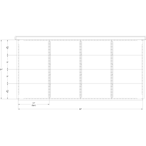 Interlok Integrated Modular Drawer System - Metalware 