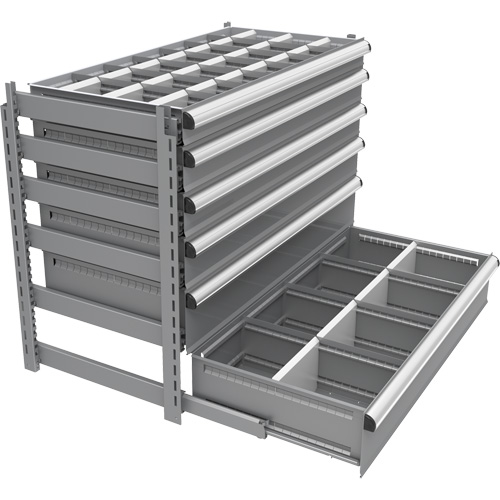 Interlok Integrated Modular Drawer System - Metalware 