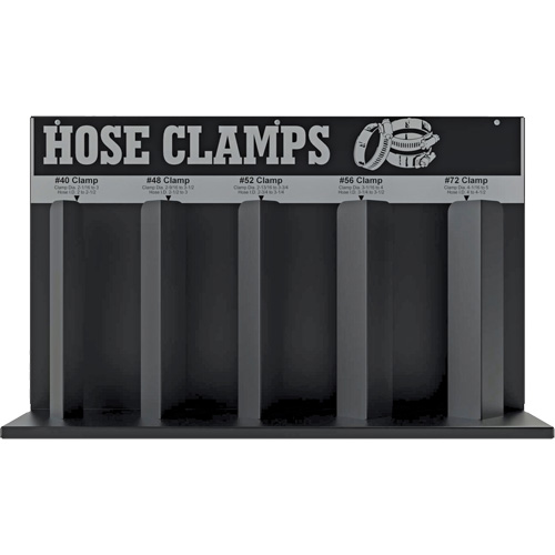 Support de rangement pour 5 colliers de serrage pour tuyaux flexibles - Durham Manufacturing 904-08-S702
