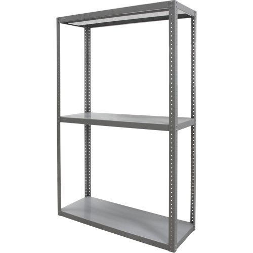 &eacute;tag&egrave;re robuste, Acier, Boulonn&eacute;, De base, 36" la x 72" h x 24" p - KLETON 